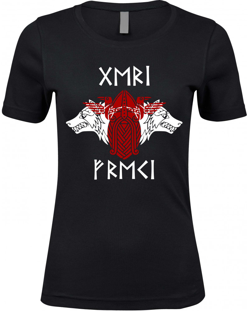 Damen Premium T-Shirt (Geri und Freki)