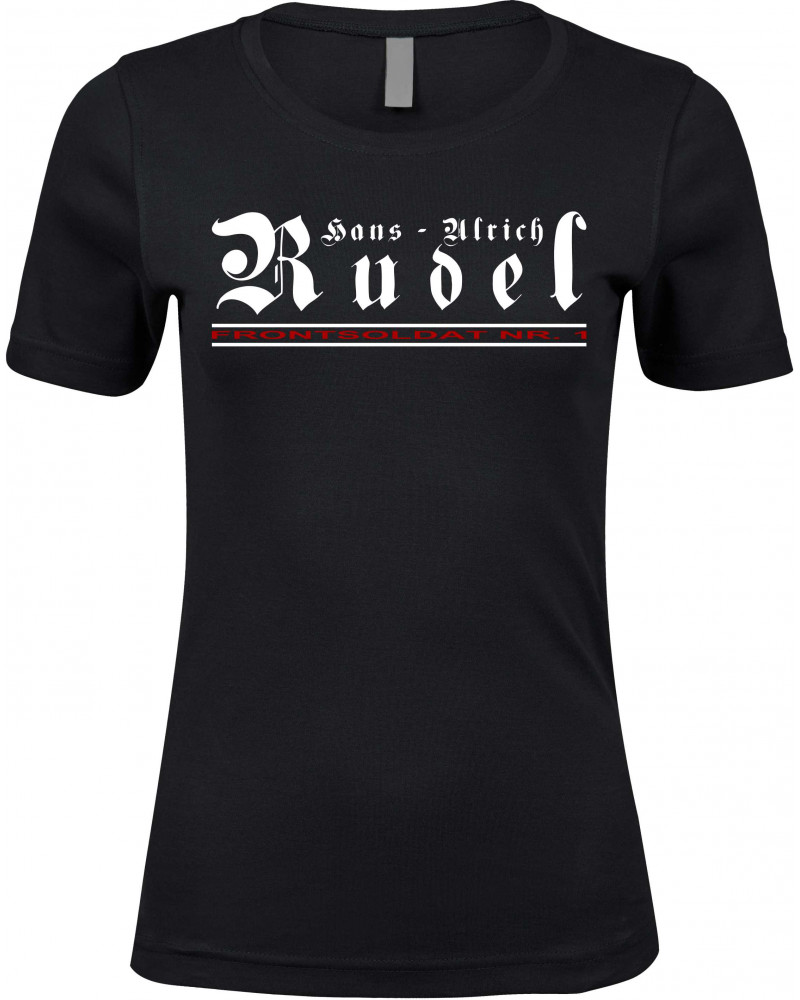 Damen Premium T-Shirt (Hans - Ulrich Rudel, Frontsoldat Nr 1)