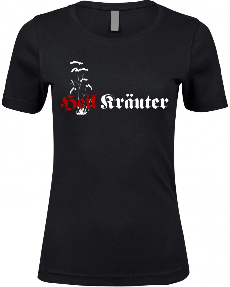 Damen Premium T-Shirt (Heil Kräuter)