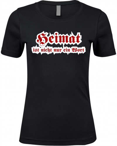 Damen Premium T-Shirt (Heimat ist nicht nur ein Wort)