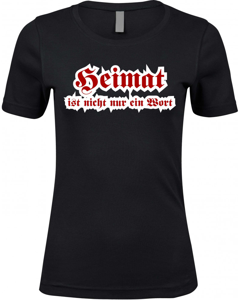 Damen Premium T-Shirt (Heimat ist nicht nur ein Wort)