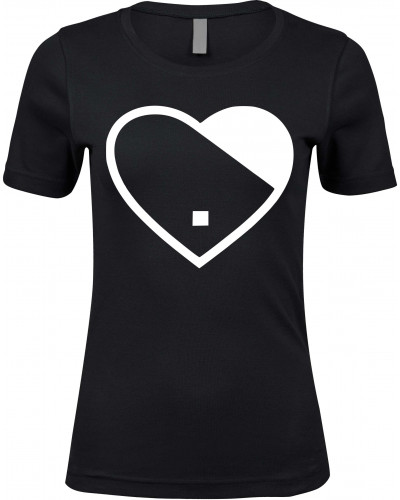 Damen Premium T-Shirt (Herz)
