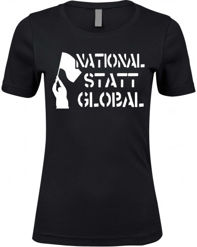 Damen Premium T-Shirt (National statt global)