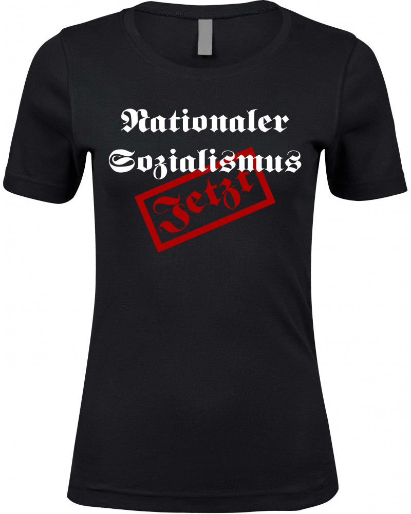 Damen Premium T-Shirt (Nationaler Sozialismus jetzt)