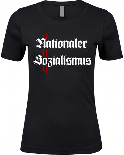 Damen Premium T-Shirt (Nationaler Sozialismus)