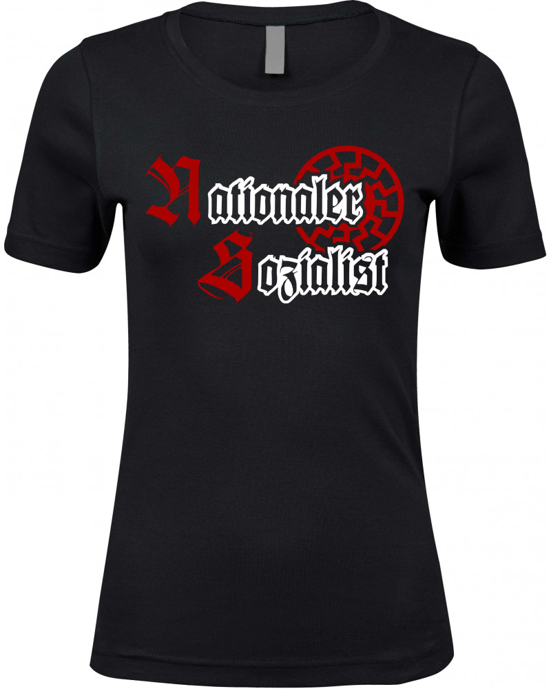 Damen Premium T-Shirt (Nationaler Sozialist)