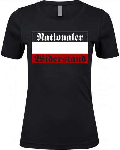 Damen Premium T-Shirt (Nationaler Widerstand)