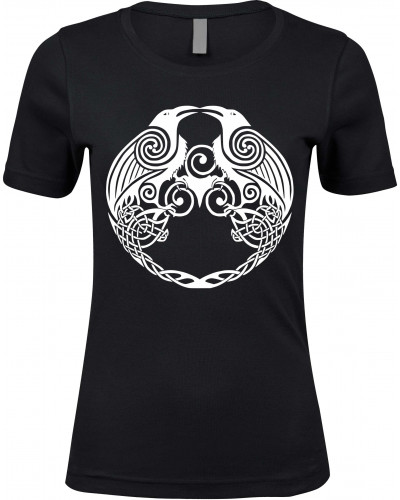 Damen Premium T-Shirt (Raben)