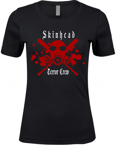 Damen Premium T-Shirt (Skinhead Terror Crew)