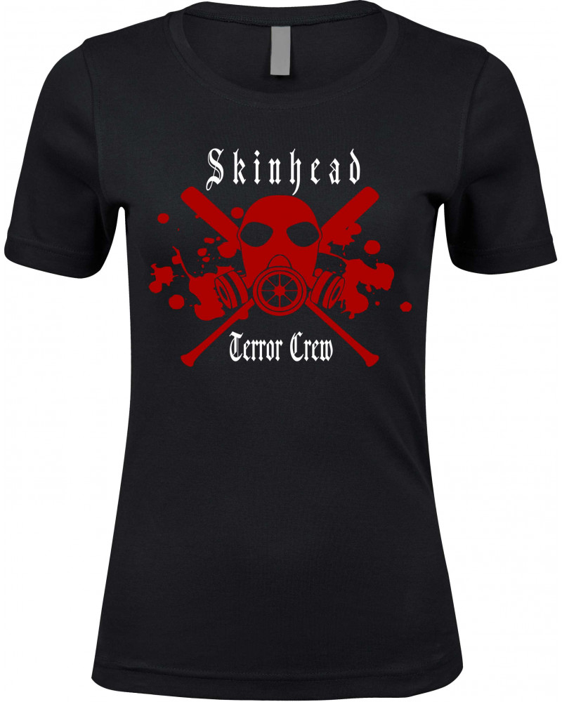 Damen Premium T-Shirt (Skinhead Terror Crew)