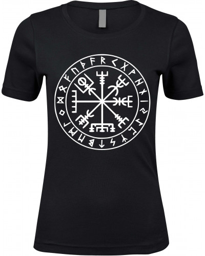 Damen Premium T-Shirt (Vegvisir)