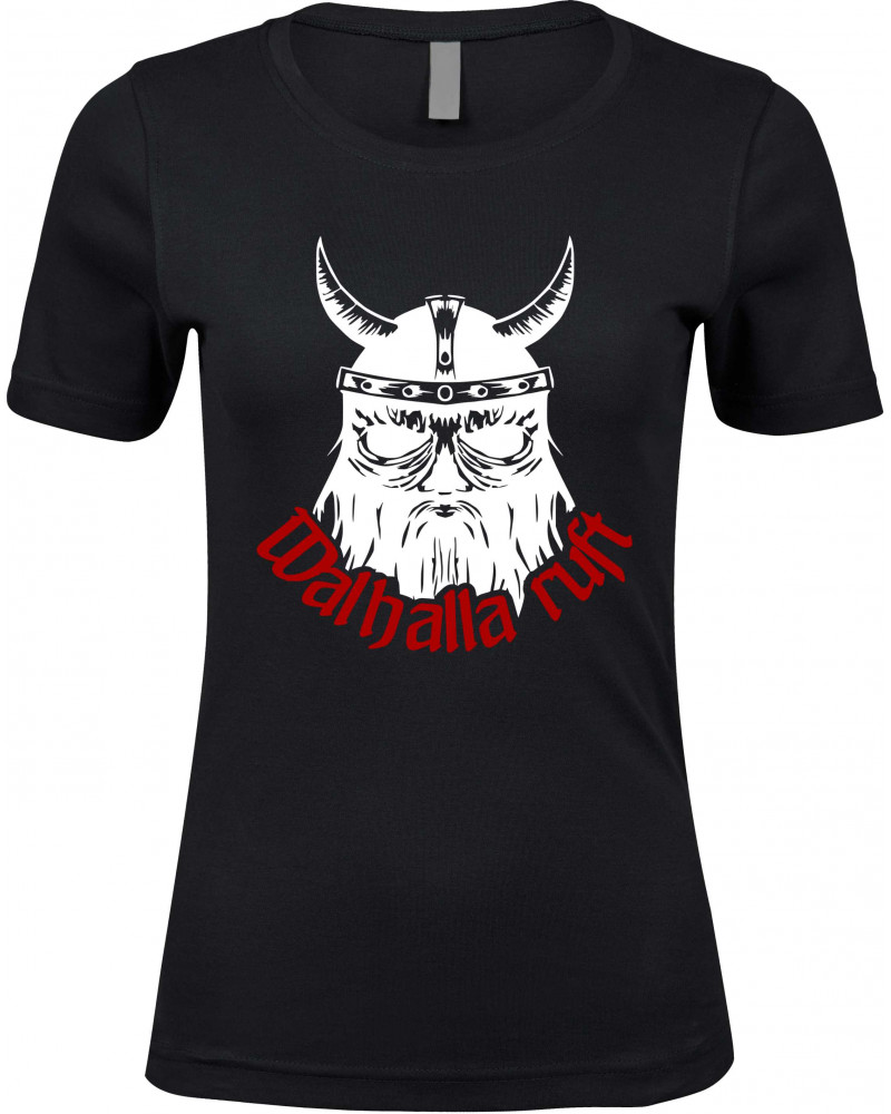 Damen Premium T-Shirt (Walhalla ruft)