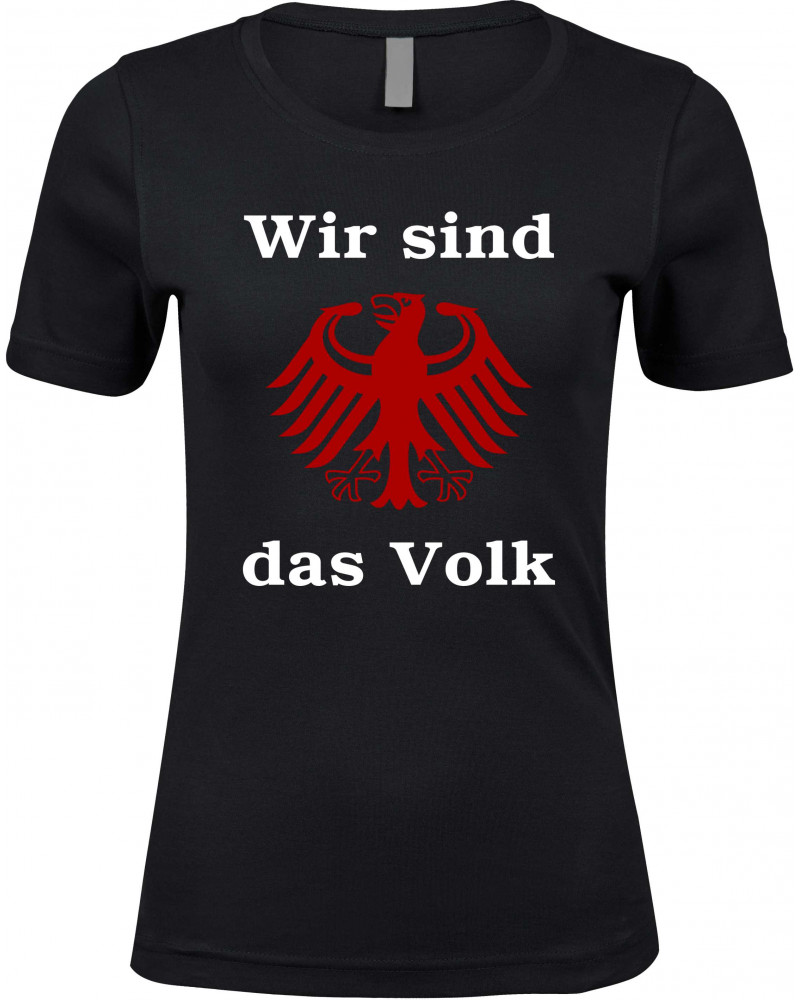 Damen Premium T-Shirt (Wir sind das Volk)