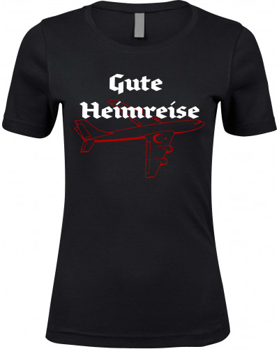 Damen Premium T-Shirt (Gute Heimreise)