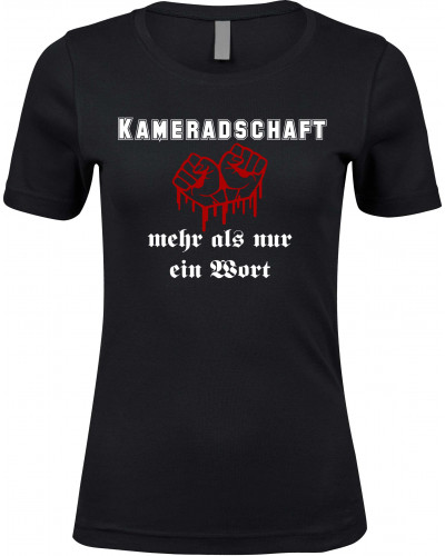 Damen Premium T-Shirt (Kameradschaft mehr als nur ein Wort)