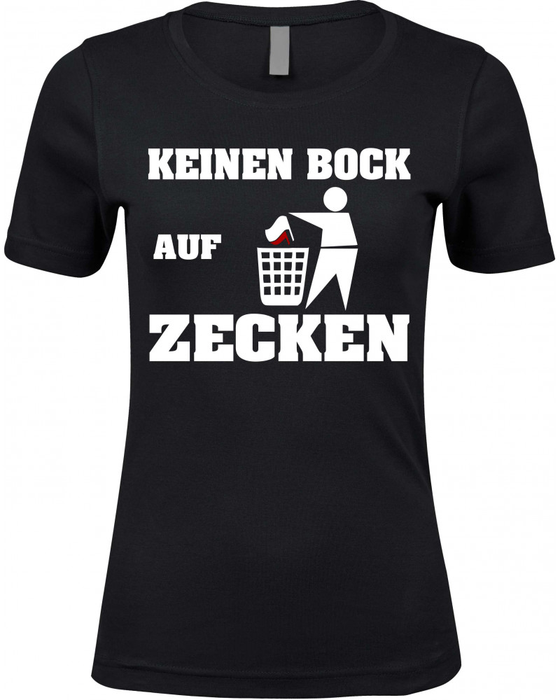 Damen Premium T-Shirt (Keinen Bock auf Zecken)