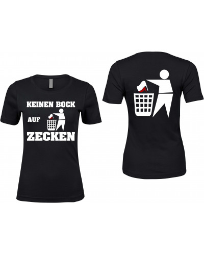 Damen Premium T-Shirt (Keinen Bock auf Zecken)