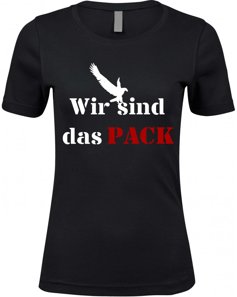 Damen Premium T-Shirt (Wir sind das Pack)