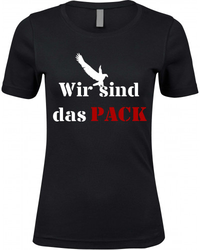 Damen Premium T-Shirt (Wir sind das Pack)