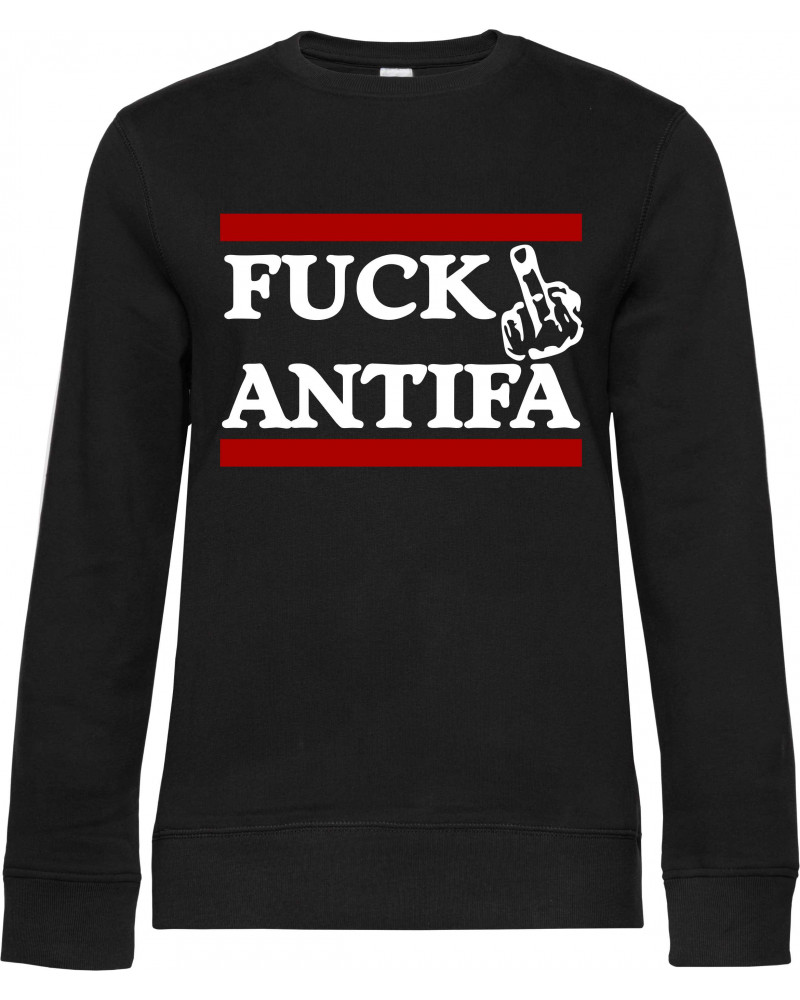 Damen Pullover (Fuck Antifa)