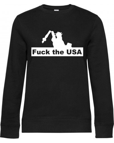 Damen Pullover (Fuck the USA)