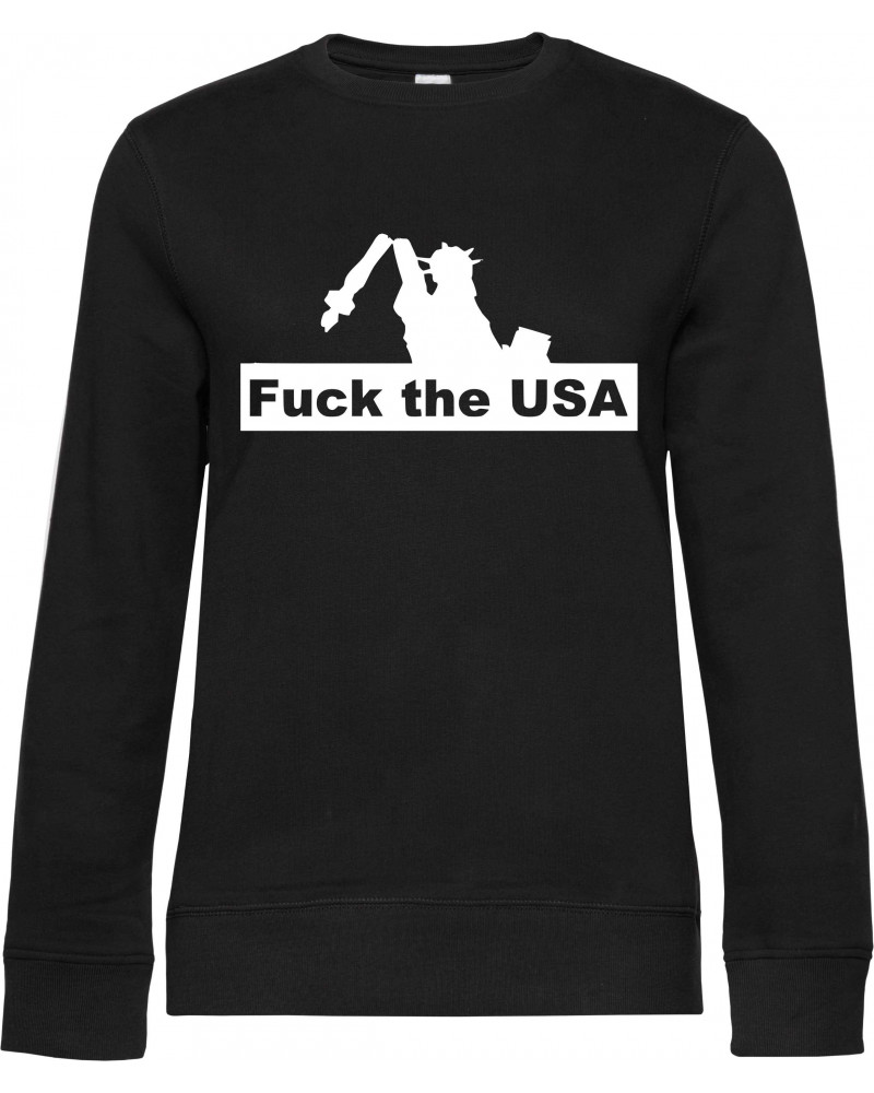 Damen Pullover (Fuck the USA)