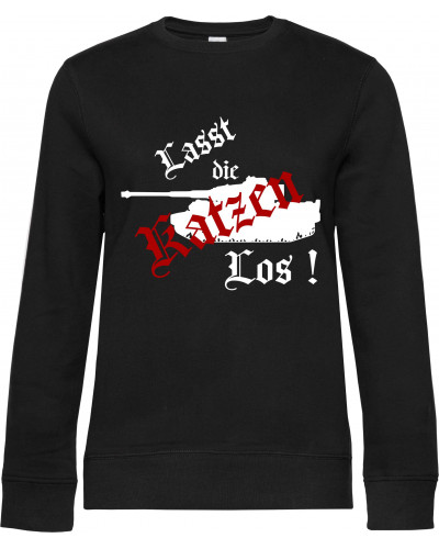 Damen Pullover (Lasst die Katzen los)
