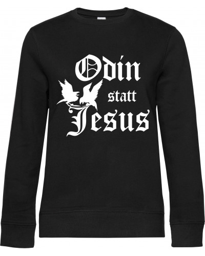 Damen Pullover (Odin statt Jesus)