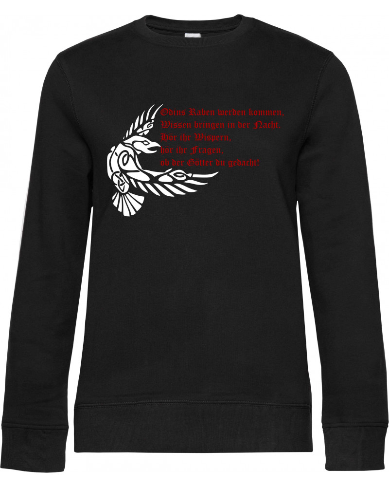 Damen Pullover (Odins Raben werden kommen)