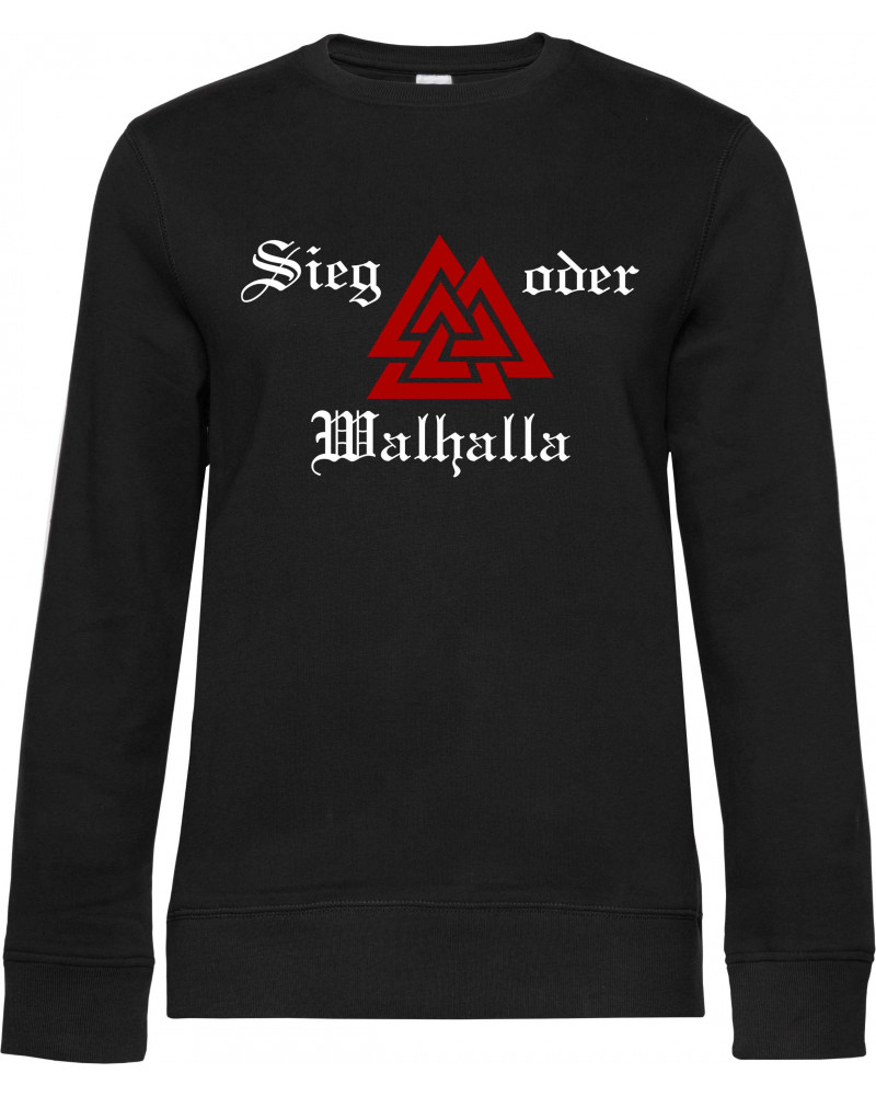 Damen Pullover (Sieg oder Walhalla)
