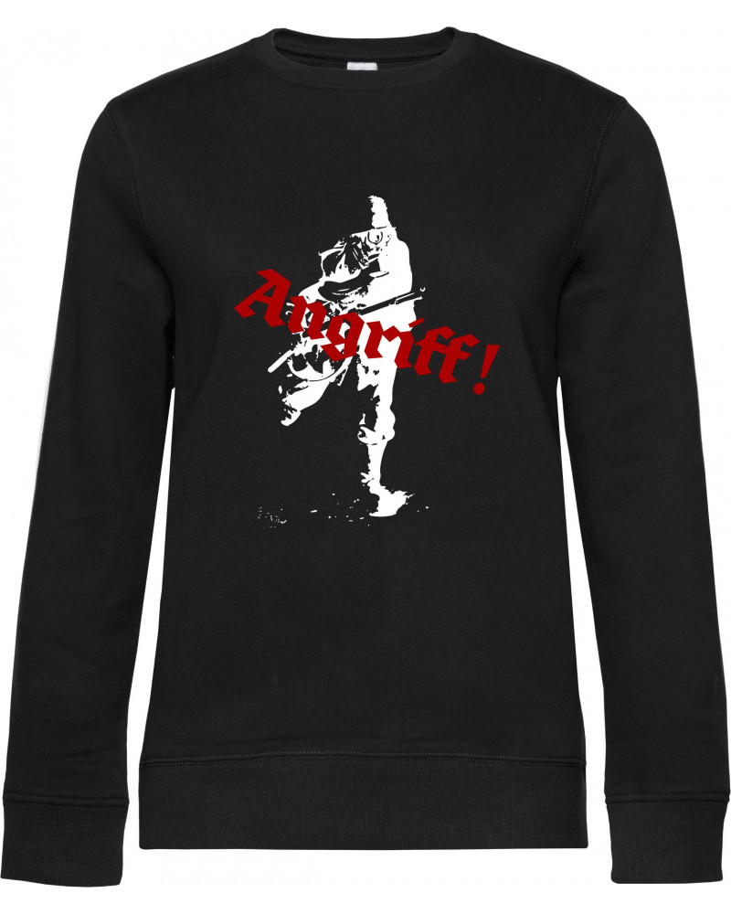 Damen Pullover (Soldat, Angriff)