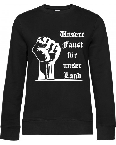 Damen Pullover (Unsere Faust für unser Land)