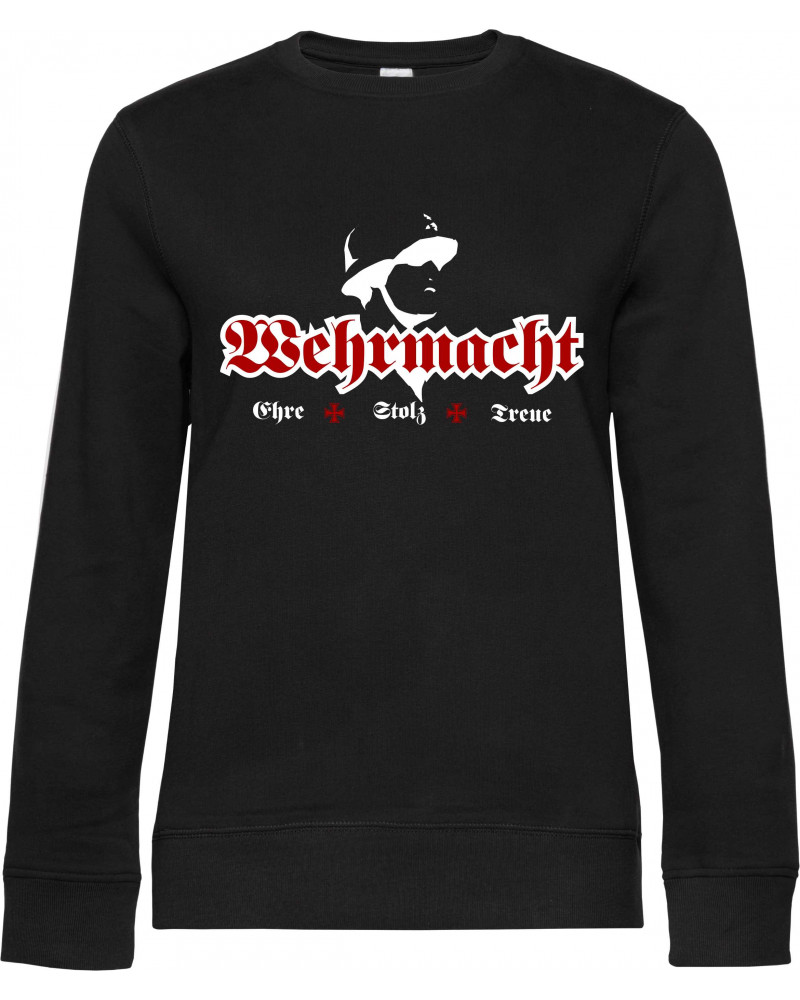 Damen Pullover (Wehrmacht, ehre stolz treue)