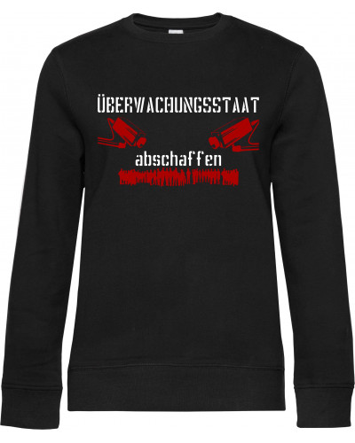 Damen Pullover (Überwachungsstaat abschaffen)