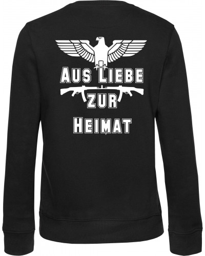 Damen Pullover (Aus liebe zur Heimat)