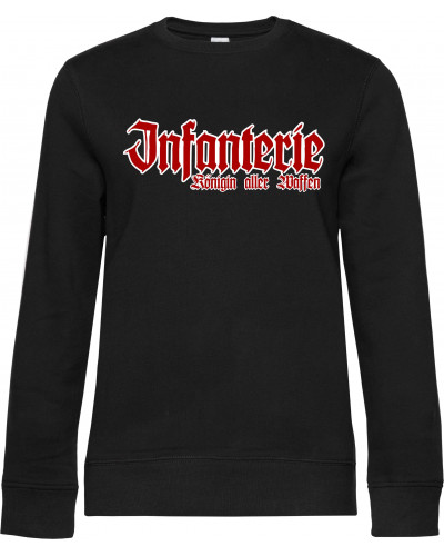 Damen Pullover (Infanterie, Königin aller Waffen)