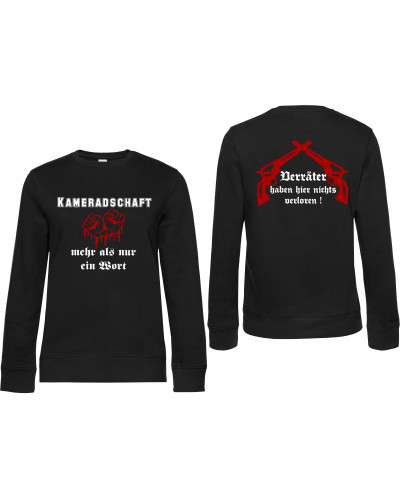 Damen Pullover (Kameradschaft mehr als nur ein Wort)