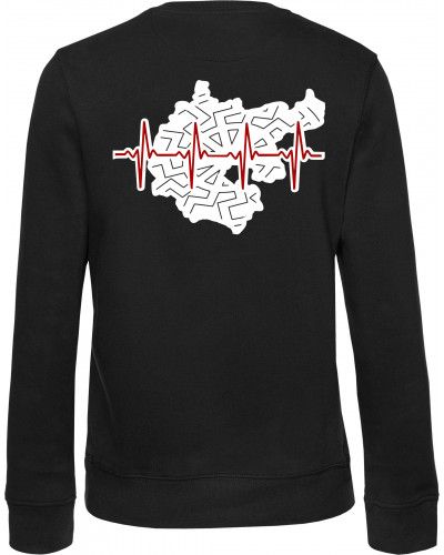 Damen Pullover (Mein Herz schlägt für Deutschland)
