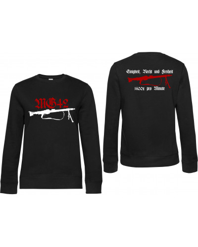Damen Pullover (Mg42 Einigkeit, Recht und Freiheit)