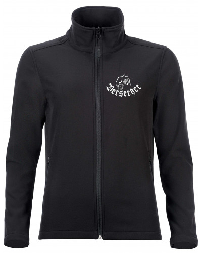 Bestickte Damen Softshell Jacke "2 Lagen" (Berserker)