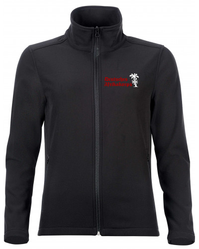 Bestickte Damen Softshell Jacke "2 Lagen" (Deutsches Afrikakorps)