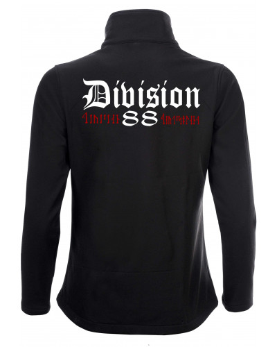 Bestickte Damen Softshell Jacke "2 Lagen" (Division 88 Runen)