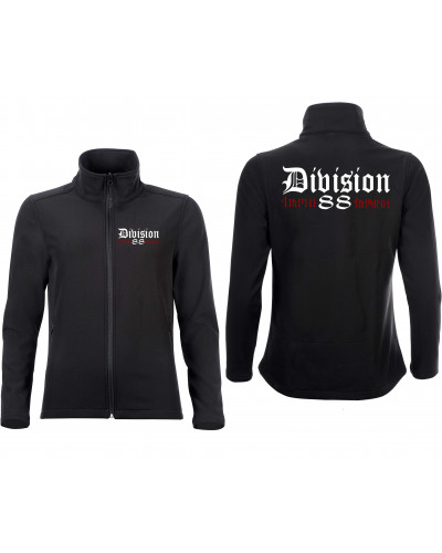 Bestickte Damen Softshell Jacke "2 Lagen" (Division 88 Runen)