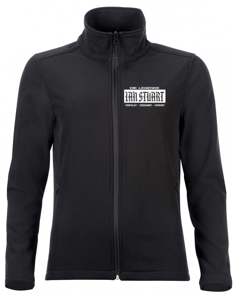 Bestickte Damen Softshell Jacke "2 Lagen" (Ian Stuart)