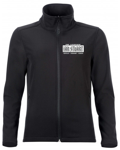 Bestickte Damen Softshell Jacke "2 Lagen" (Ian Stuart)