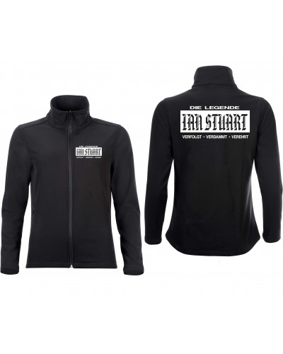 Bestickte Damen Softshell Jacke "2 Lagen" (Ian Stuart)