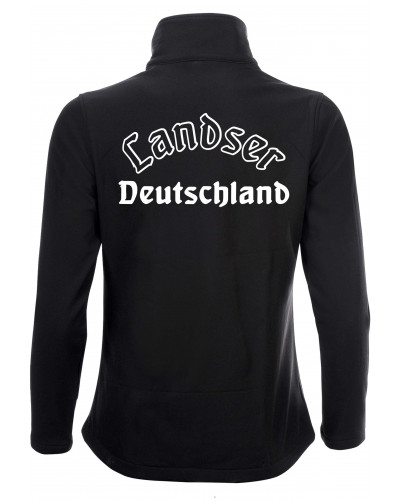 Bestickte Damen Softshell Jacke "2 Lagen" (Landser Deutschland)