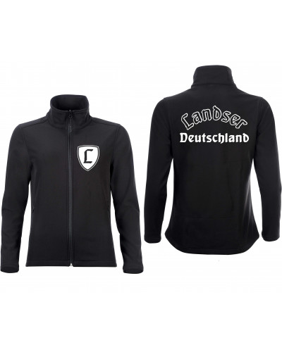 Bestickte Damen Softshell Jacke "2 Lagen" (Landser Deutschland)