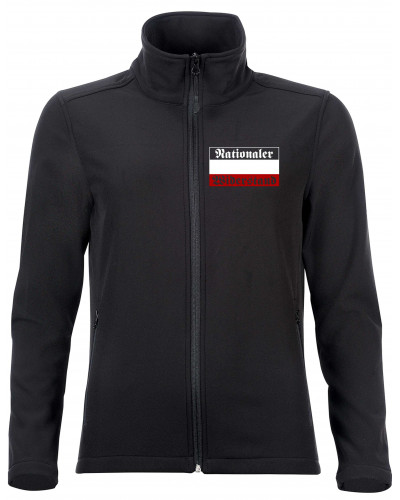 Bestickte Damen Softshell Jacke "2 Lagen" (Nationaler Widerstand)