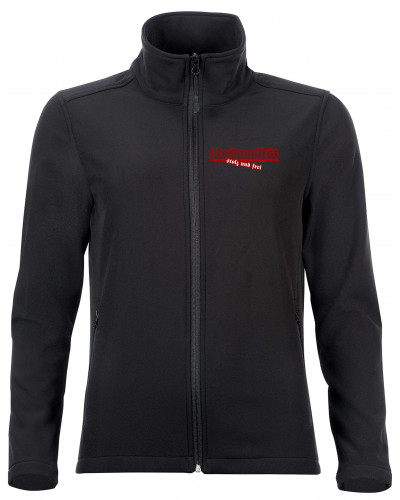 Bestickte Damen Softshell Jacke "2 Lagen" (Nationalist, FSN)